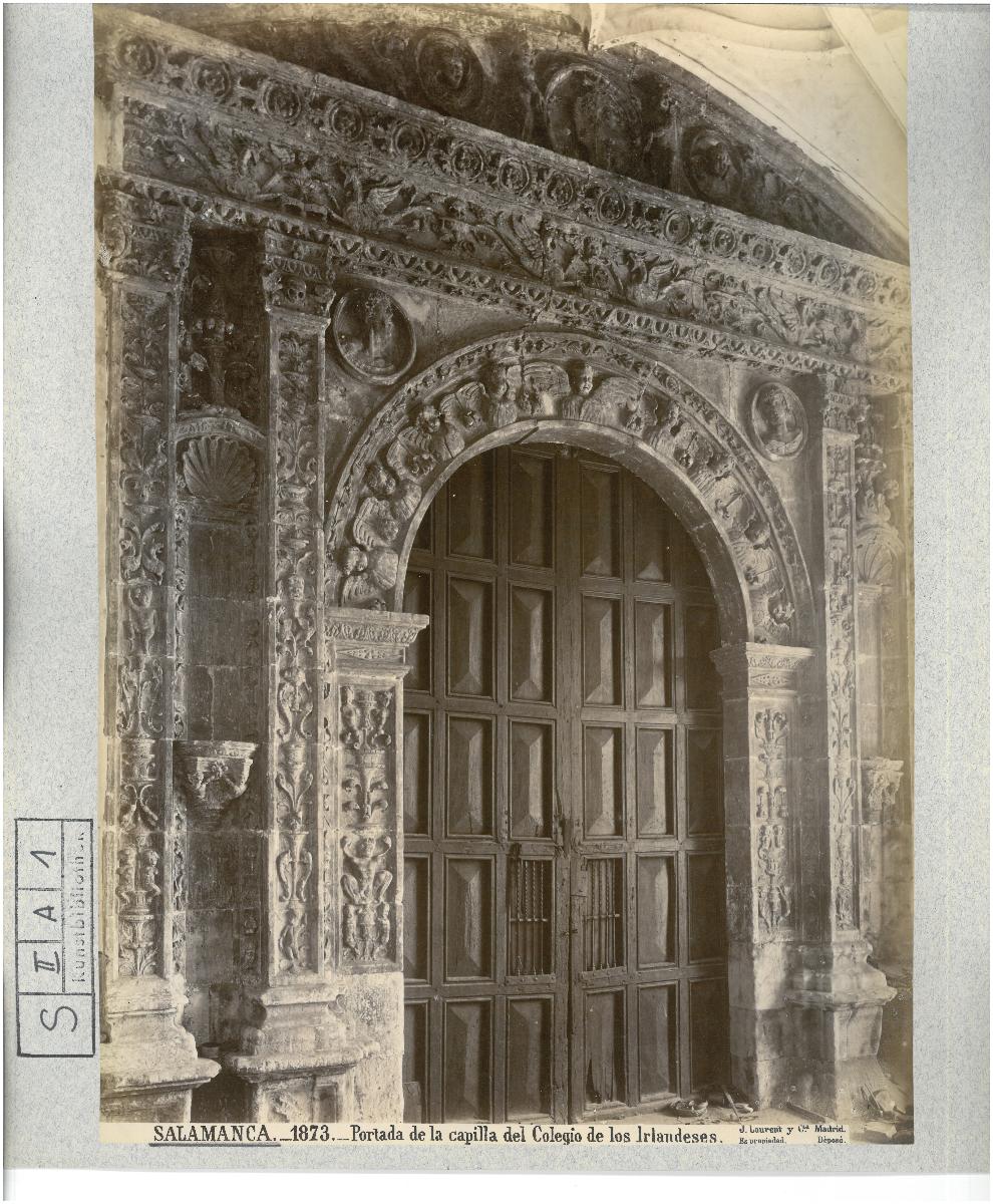 Salamanca, Colegio Fonseca, Kapelle, Portal