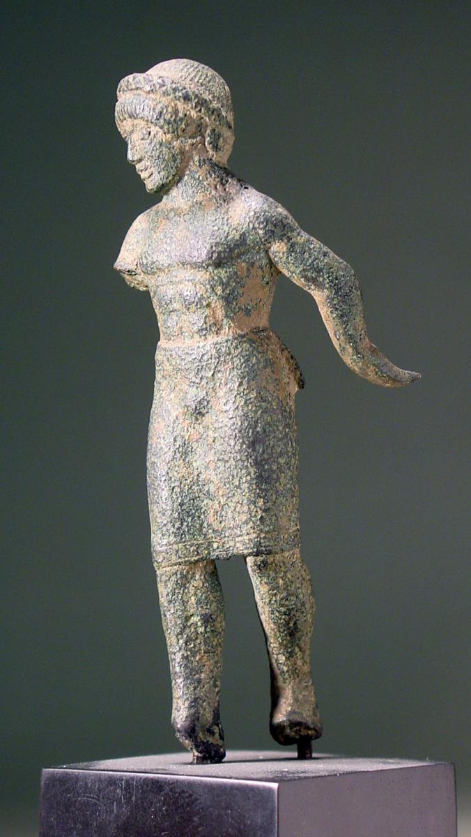Statuette eines Mannes mit Schurz