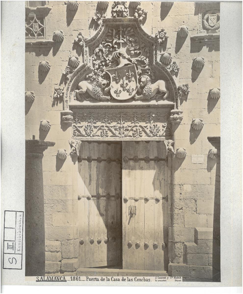 Salamanca, Muschelhaus, Eingangstür