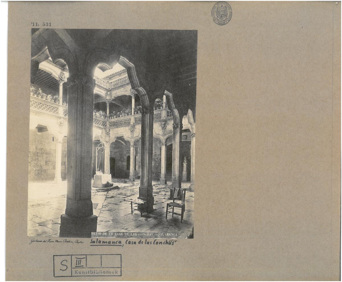 Salamanca, Muschelhaus, Innenhof