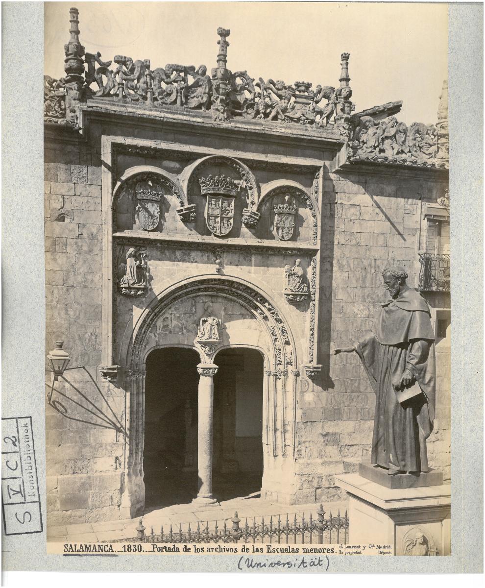 Salamanca, Universität, Escuelas Menores, Archiv, Portal