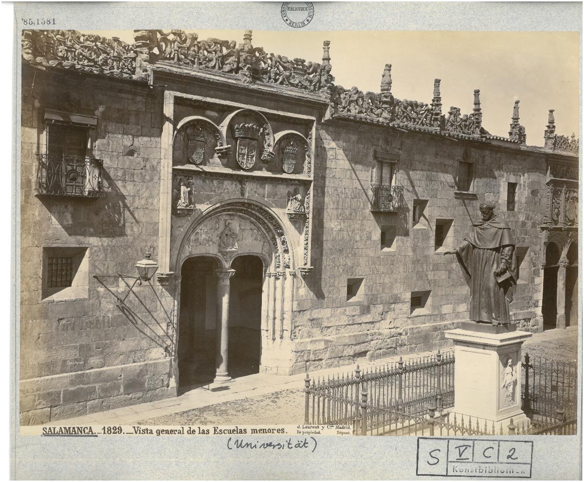 Salamanca, Universität, Escuelas Menores, Aussenansicht