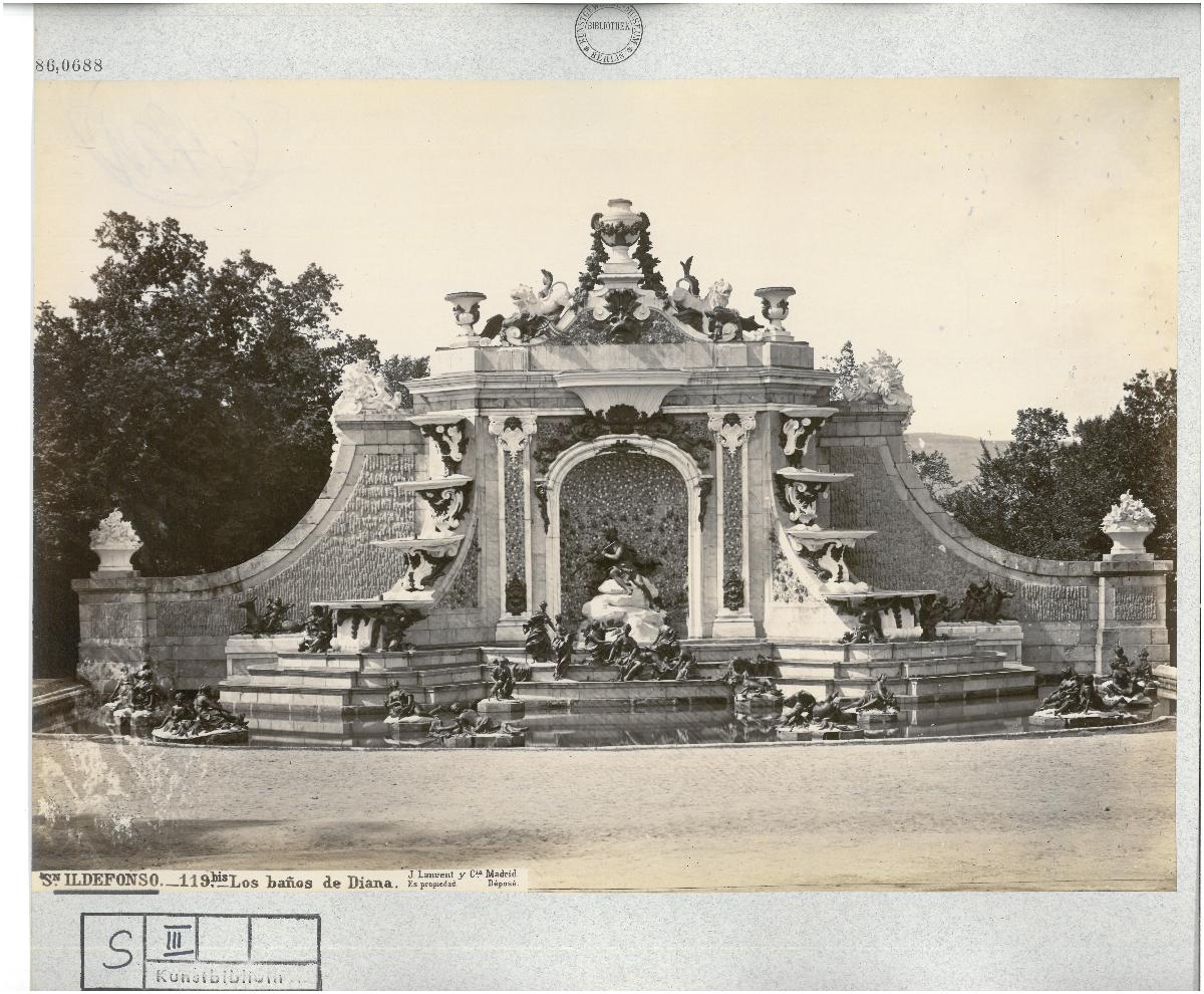 Segovia, La Granja de San Ildefonso, Park, Los Baños de Diana