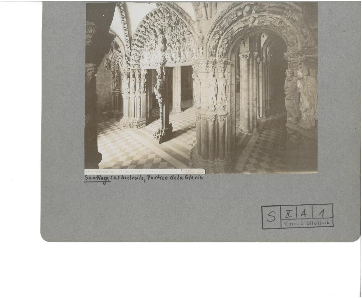 Santiago de Compostela, Kathedrale, Portal der Goldschmiede, Gesamtansicht