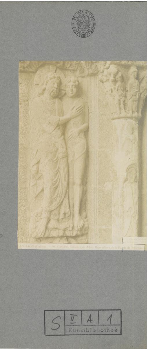 Santiago de Compostela, Kathedrale, Portal der Goldschmiede, Halbrelief