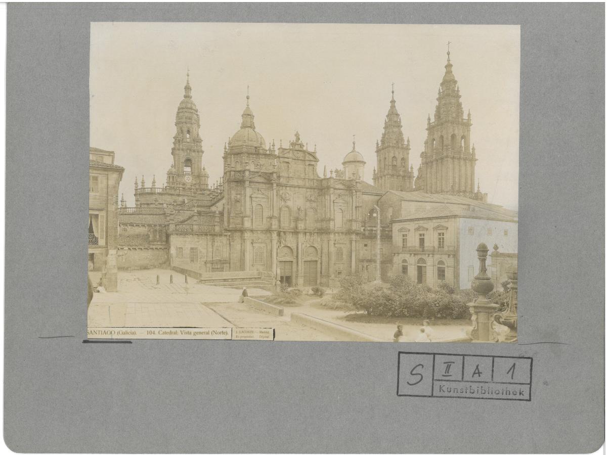 Santiago de Compostela, Kathedrale, Gesamtansicht von Nord