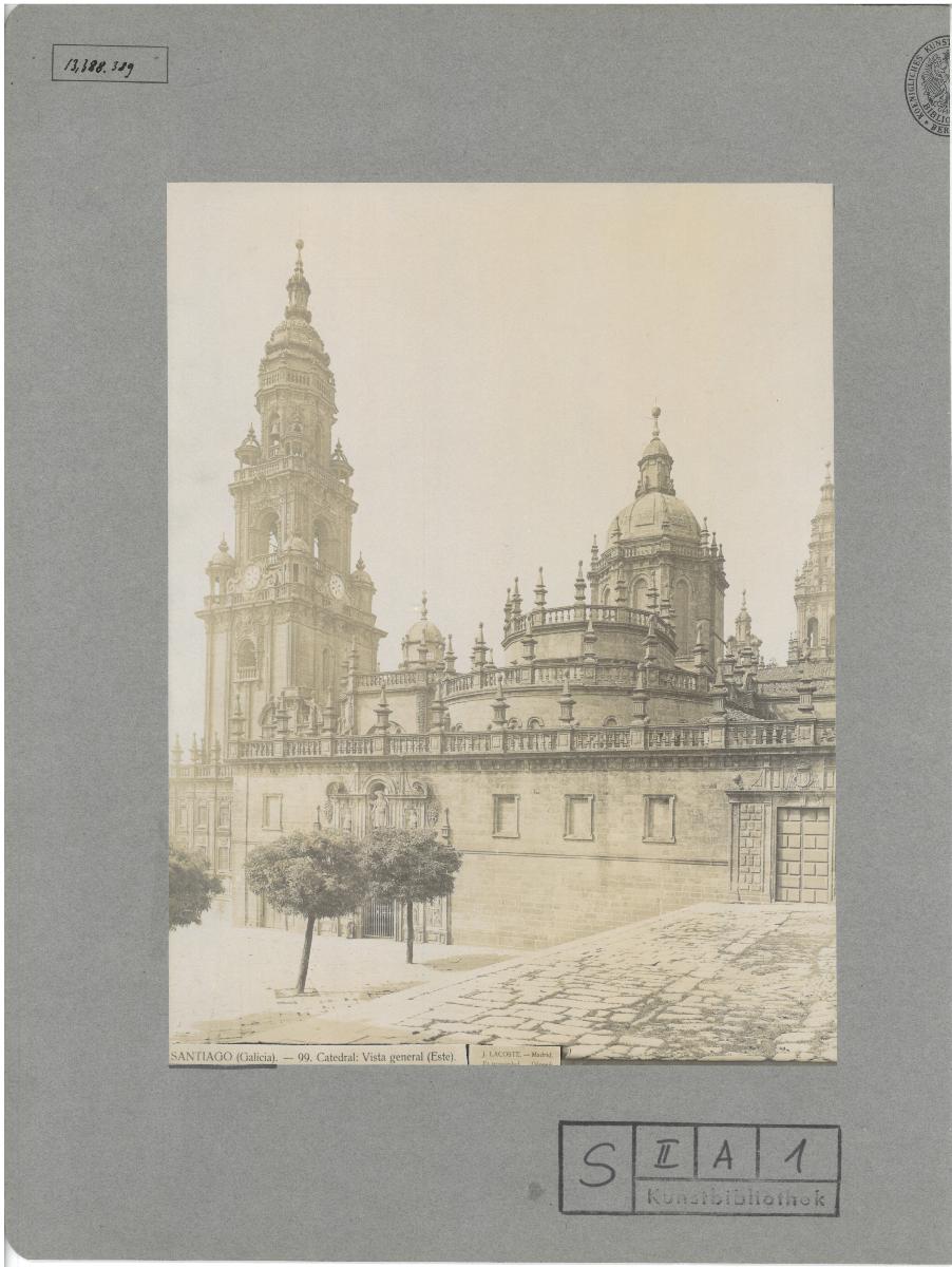 Santiago de Compostela, Kathedrale, Gesamtansicht von Ost