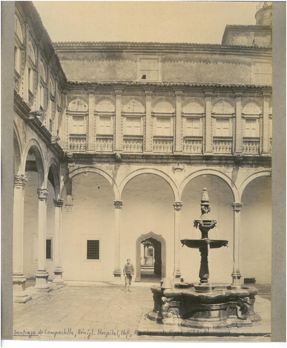 Santiago de Compostela, Königlisches Krankenhaus, Hof