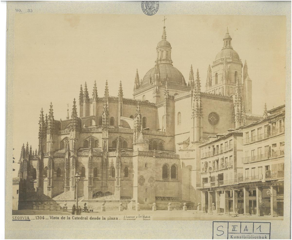 Segovia, Kathedrale, Ansicht von der Platz aus