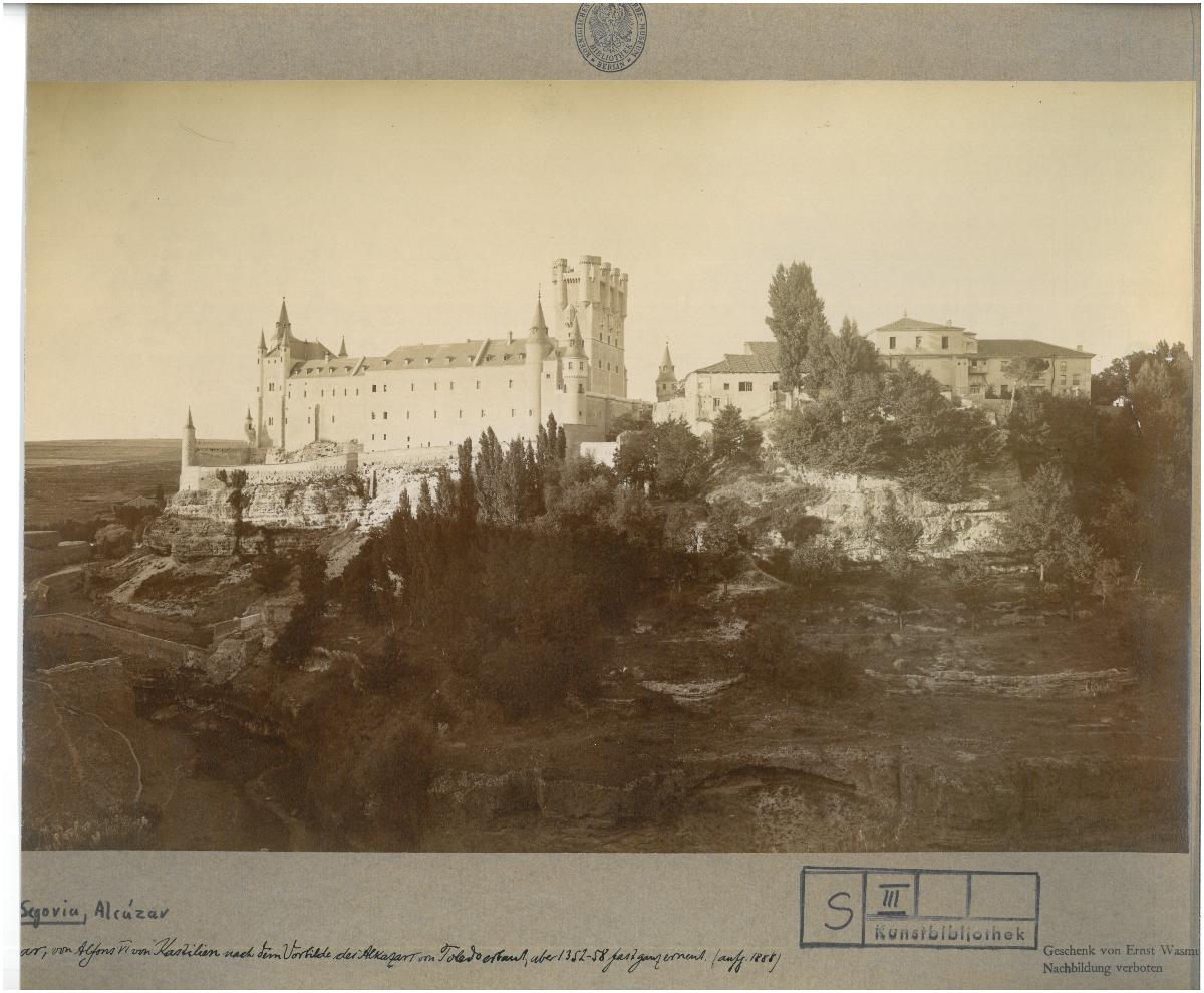 Segovia, Alcázar, Gesamtansicht