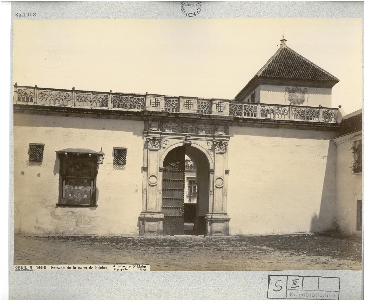 Sevilla, Haus des Pilatus, Eingang