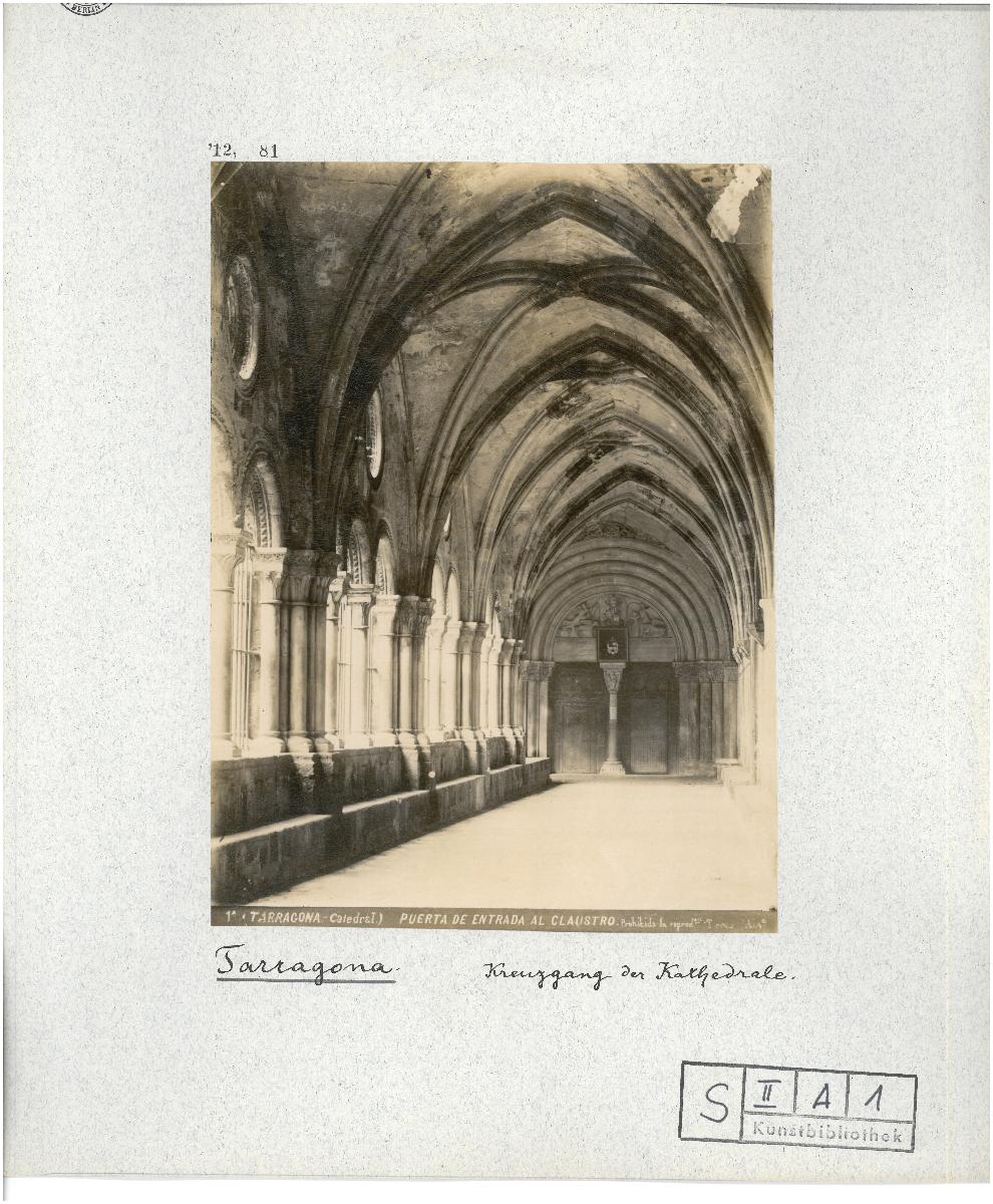 Tarragona, Kathedrale, Eingangstür zum Kreuzgang