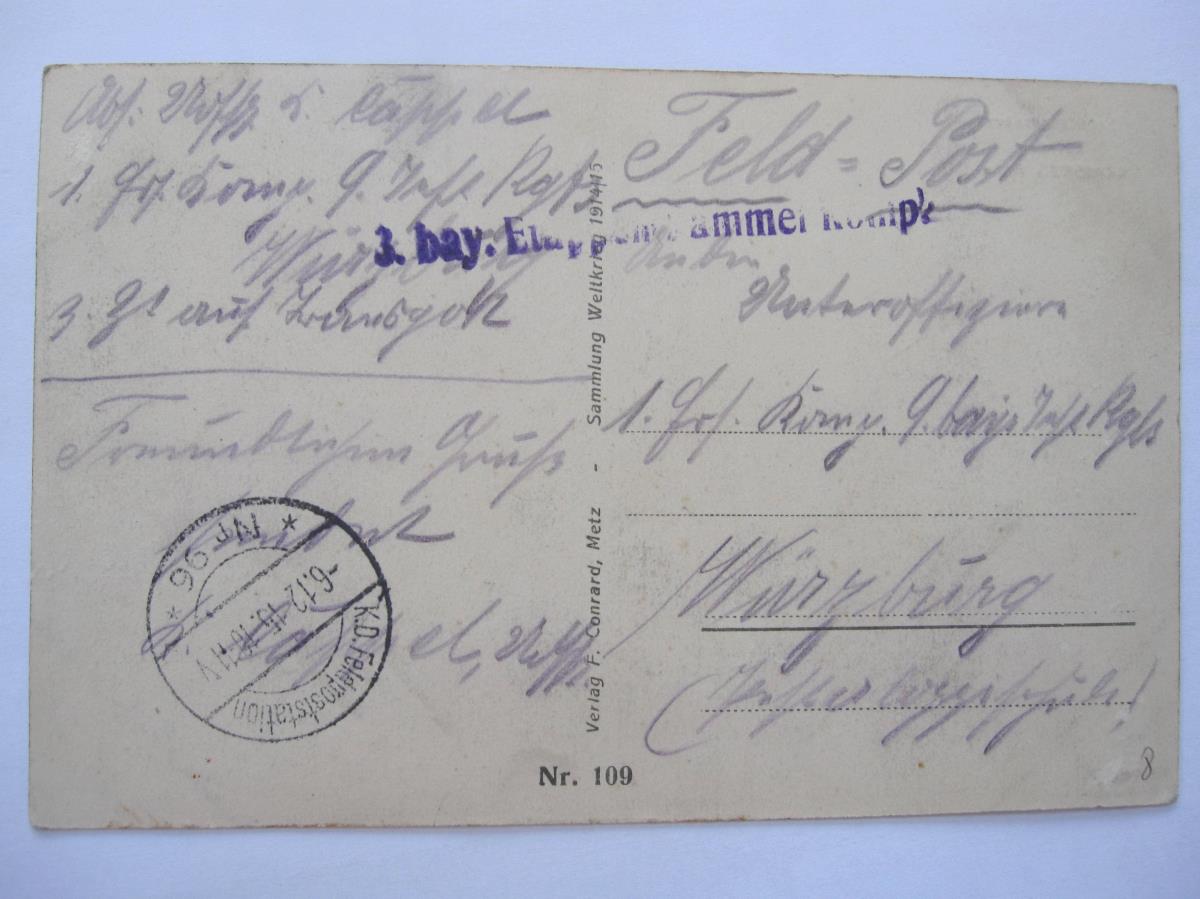 Schützengraben auf der COMBRES Höhe