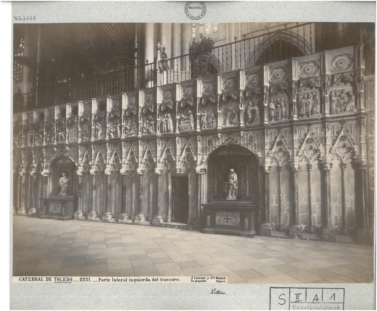 Toledo, Kathedrale, Lettner, linke Seite