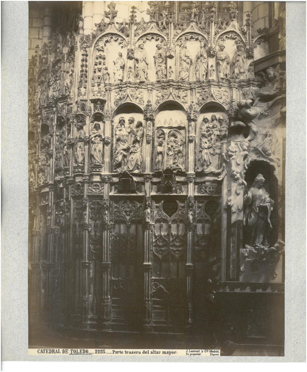 Toledo, Kathedrale, Hochaltar, hintere Seite