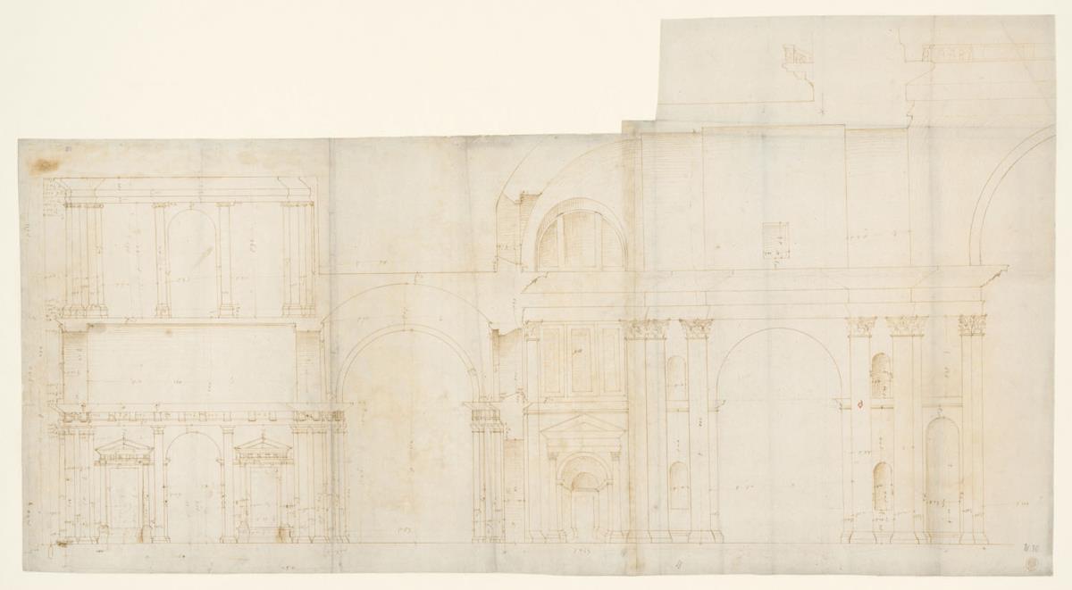 Peterskirche, Reinzeichnung