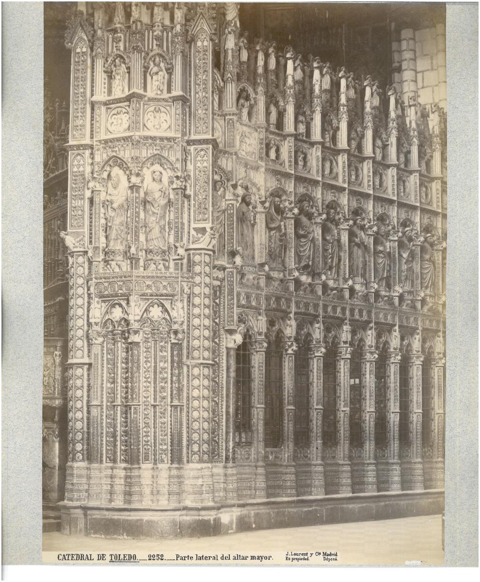 Toledo, Kathedrale, Hochaltar, Seite