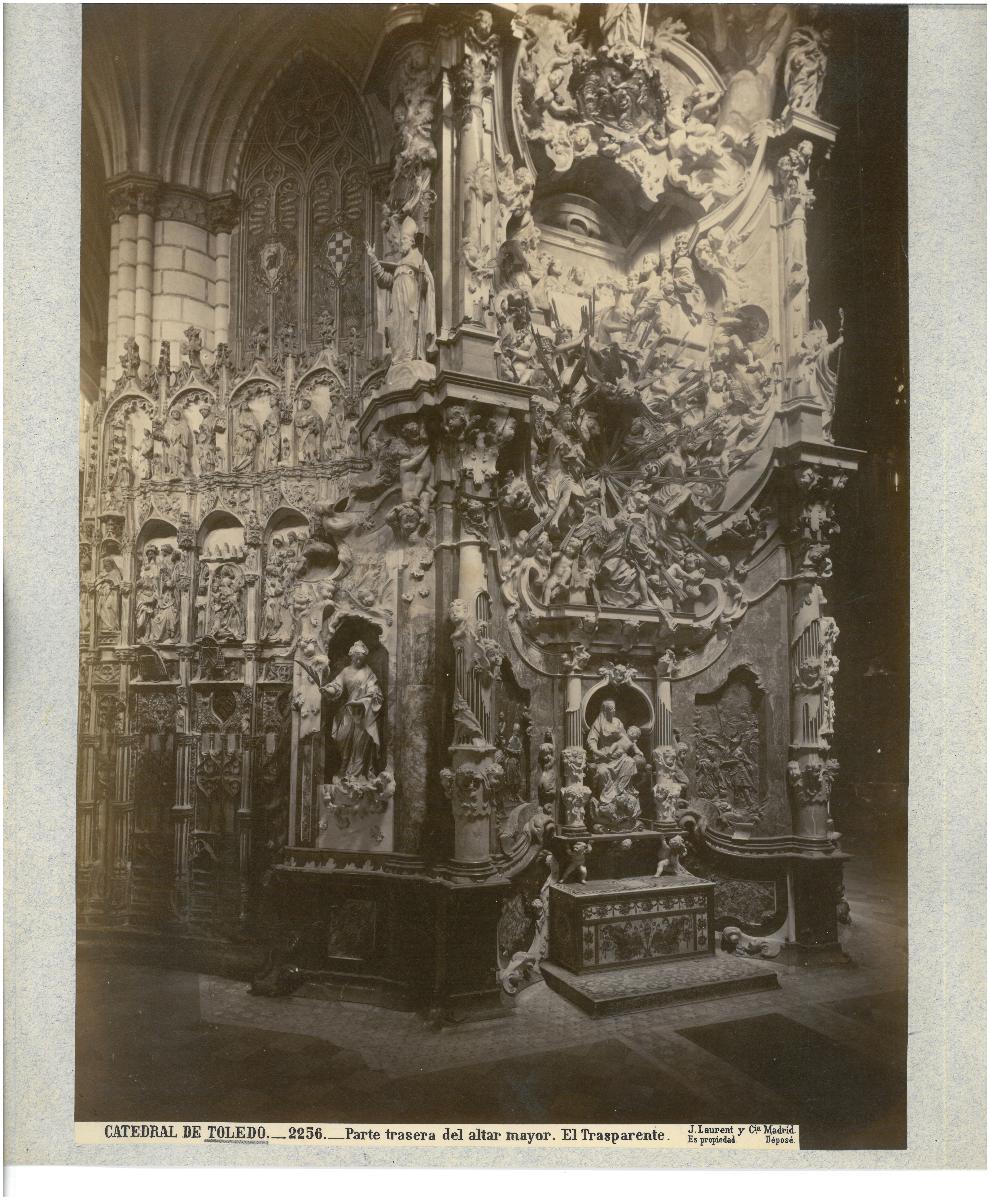 Toledo, Kathedrale, Hochaltar, hintere Seite, "el Transparente"