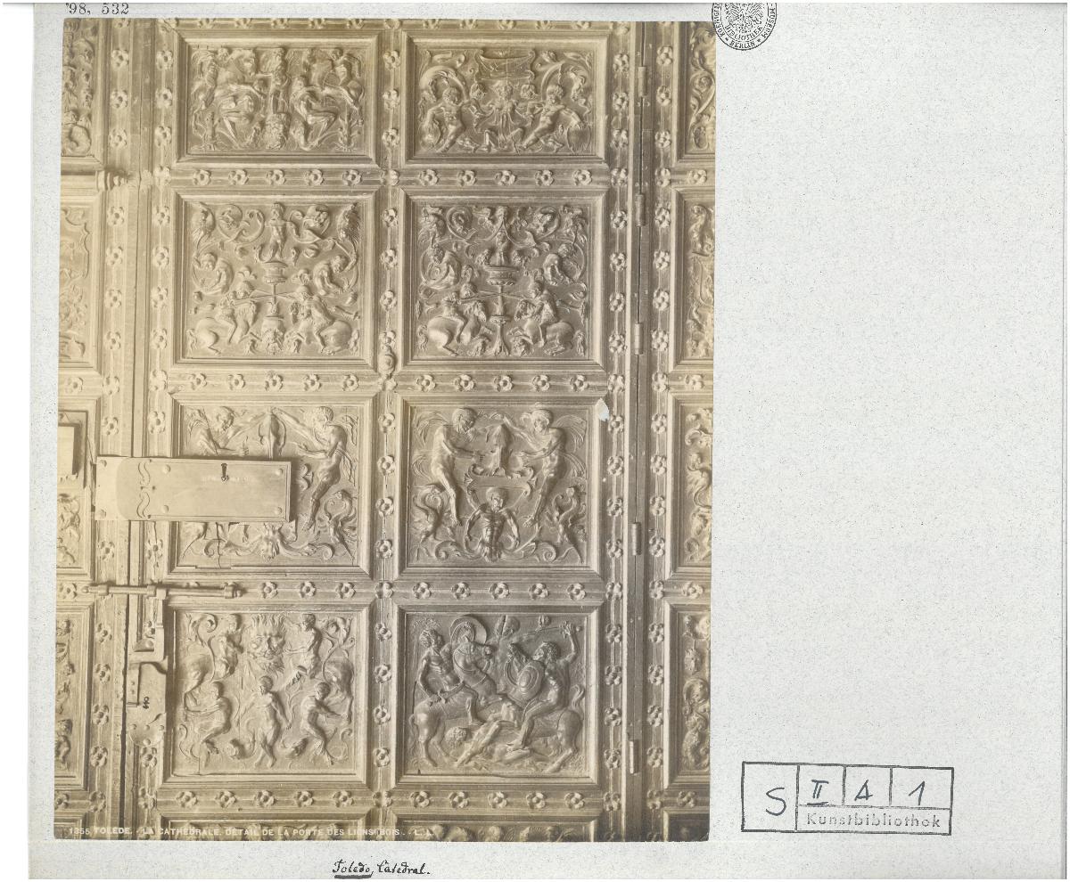 Toledo, Kathedrale, Löwenportal, Detail