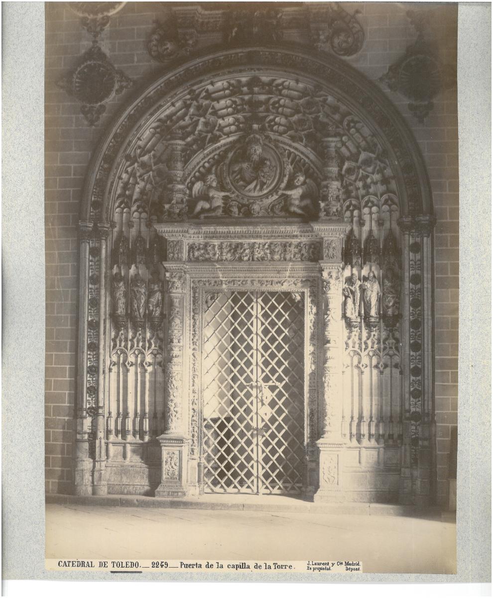 Toledo, Kathedrale, Tür zum Turmkapelle