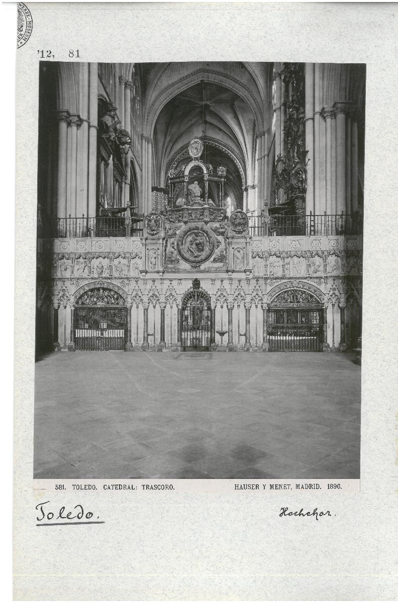 Toledo, Kathedrale, Hochchor und Lettner