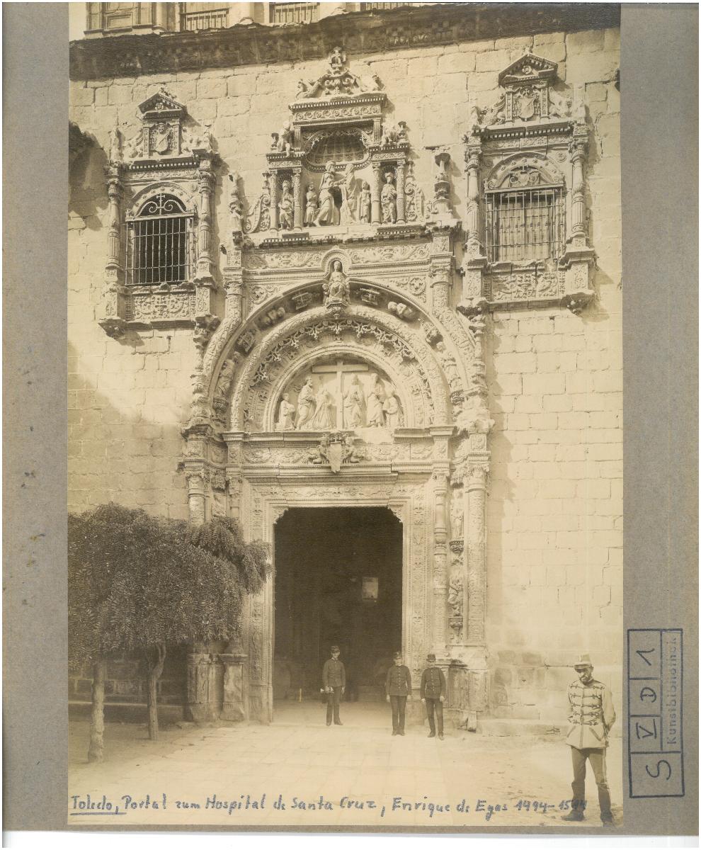 Toledo, Krankenhaus Santa Cruz, Portal