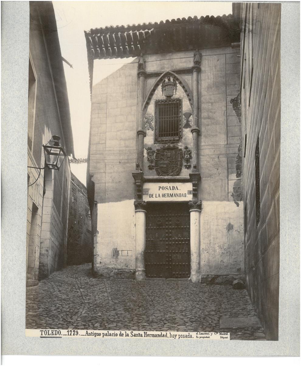 Toledo, früheres Gefängnis, heute Gasthof "de la Hermandad", Eingang