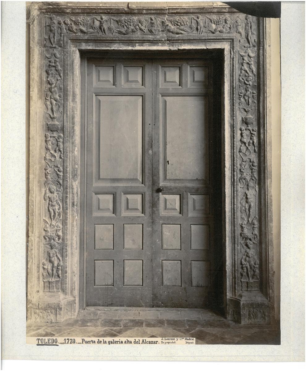 Toledo, Festung "Alcázar", Obere Galerie, Tür