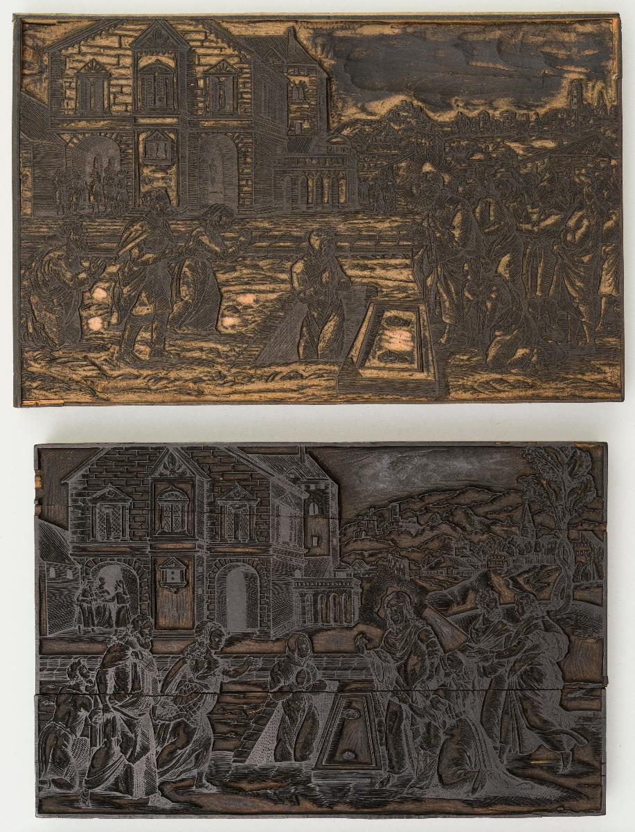 Auferweckung des Lazarus (2 Stöcke)