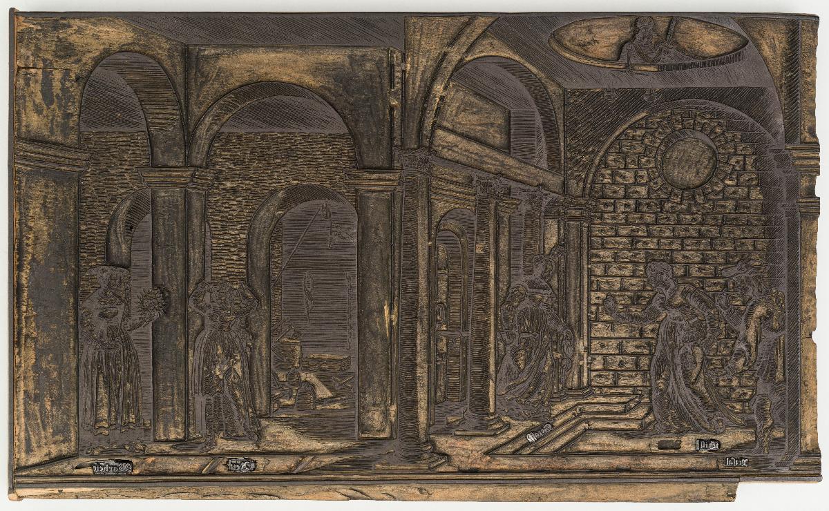 Verleumdung des Apelles (2 Stöcke)