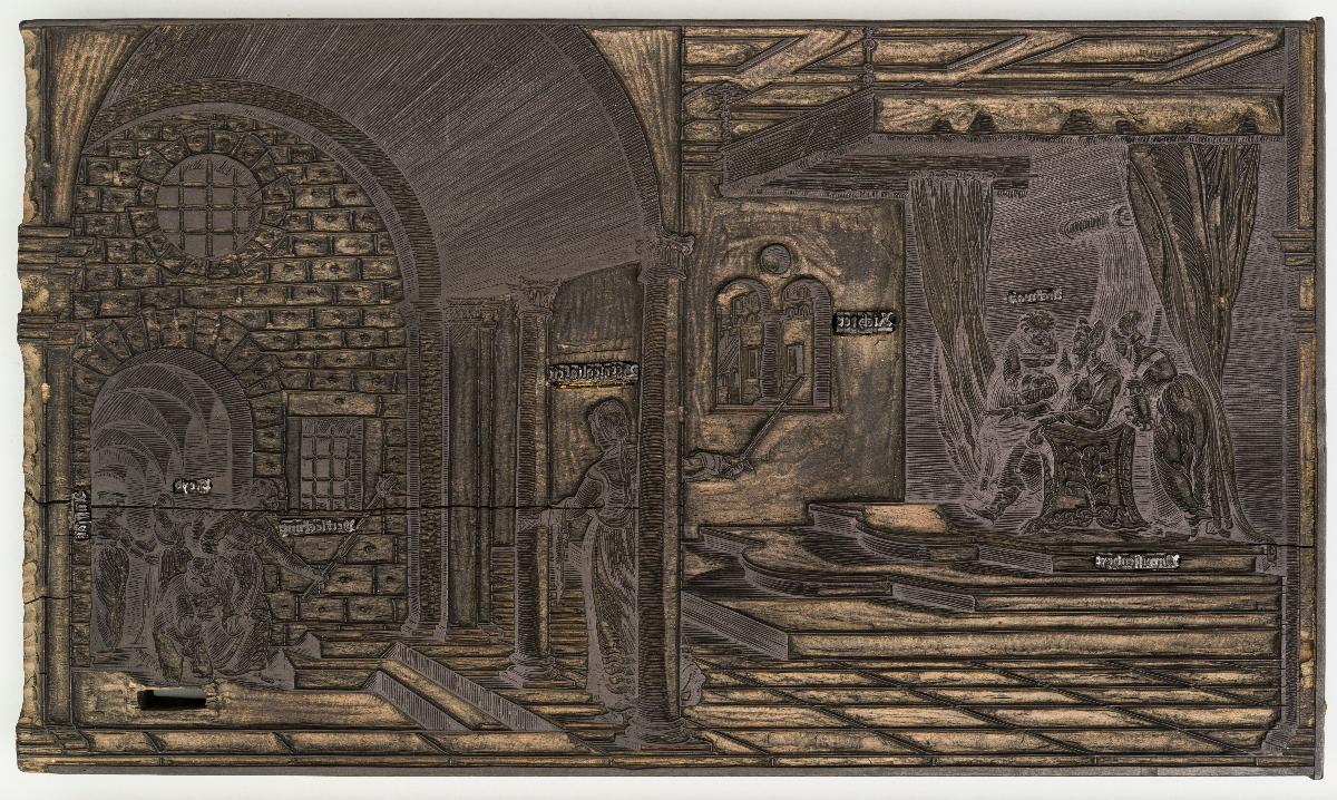 Verleumdung des Apelles (2 Stöcke)