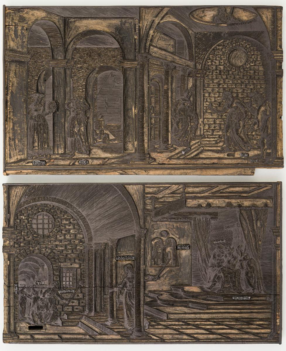 Verleumdung des Apelles (2 Stöcke)