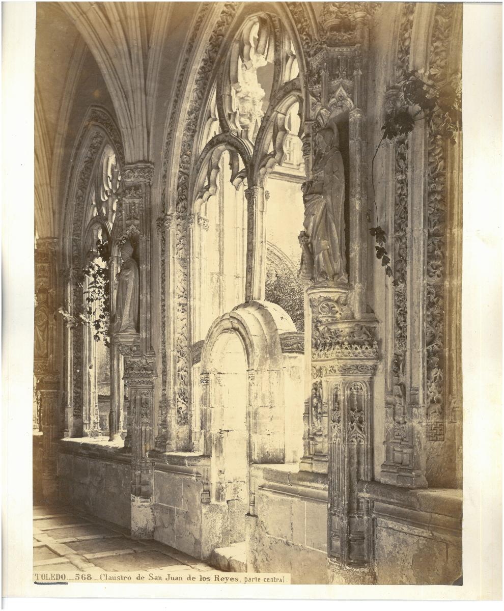 Toledo, Kloster San Juan de los Reyes, Kreuzgang, Detail