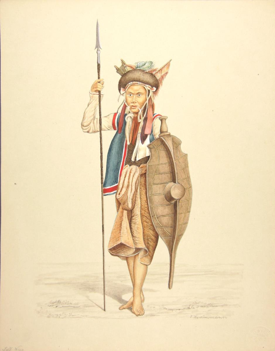 Krieger von der Insel Nias