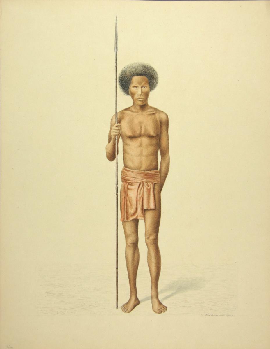 Mann von Großer Kei-Insel