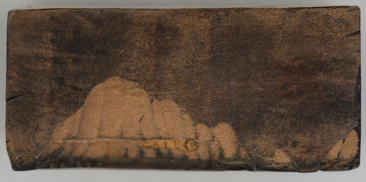 Heiligenbilder. Beschneidung / Geburt / Heimsuchung / Verkündigung / ? / ? / ? / ? / Papst Clemens / Fabian und hl. Sebastian / hl. Laurentius / Steinigung Stephan / Emerit /hl. Benedikt / hl Margarethe/hl Blasius?/hl Adalbert?/hl Martin/(Domrufer) / hl Valentin / ? / hl. Ambrosius / ? / ? / (24 Stöcke)