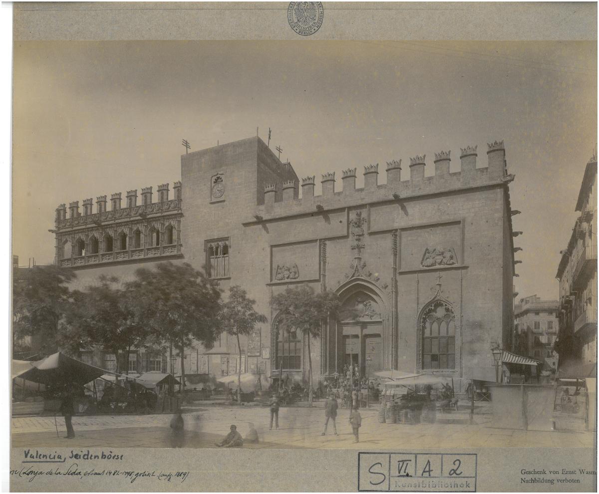 Valencia, Handelbörse, Aussenansicht