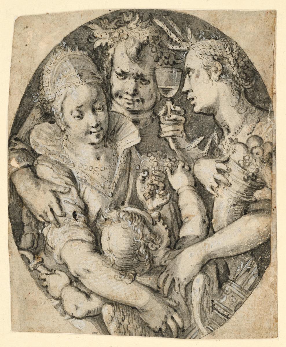 Sine Ceres et Baccho friget Venus (Ohne Ceres und Bacchus friert Venus)