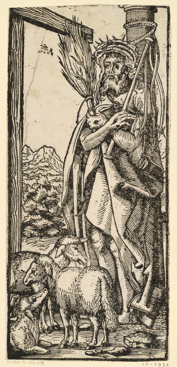 Christus als Schmerzensmann an der Geißelsäule