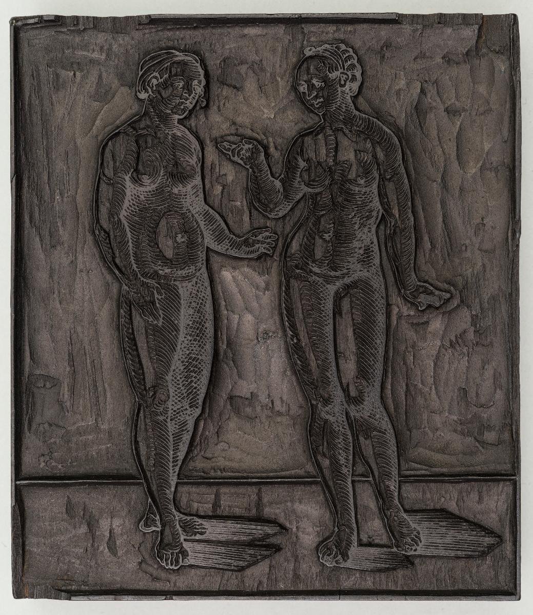 Zwei weibliche Figuren