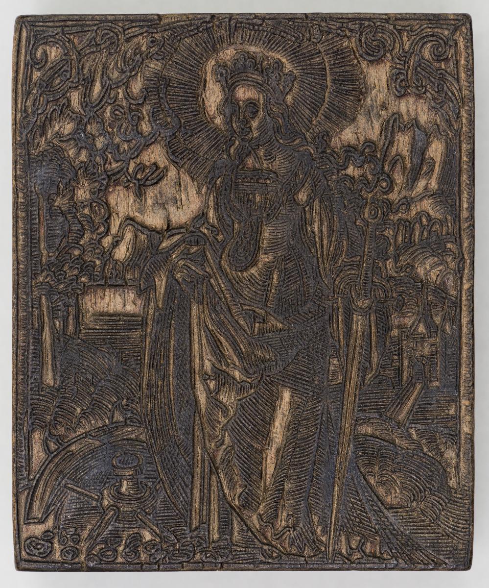 Hl. Agnes, Maria Magdalena, Mater Dolorosa, Maria, Anna selbdritt, Rochus, Bartholomeus, Judas, Philip, Johannes, Andreas, Gregor, Antonius, Sebastian, Christopherus, Stephan, Magarethe, Katharina, Ottilia, Ursula, Veronika (u.a.?)
(22 Stöcke)