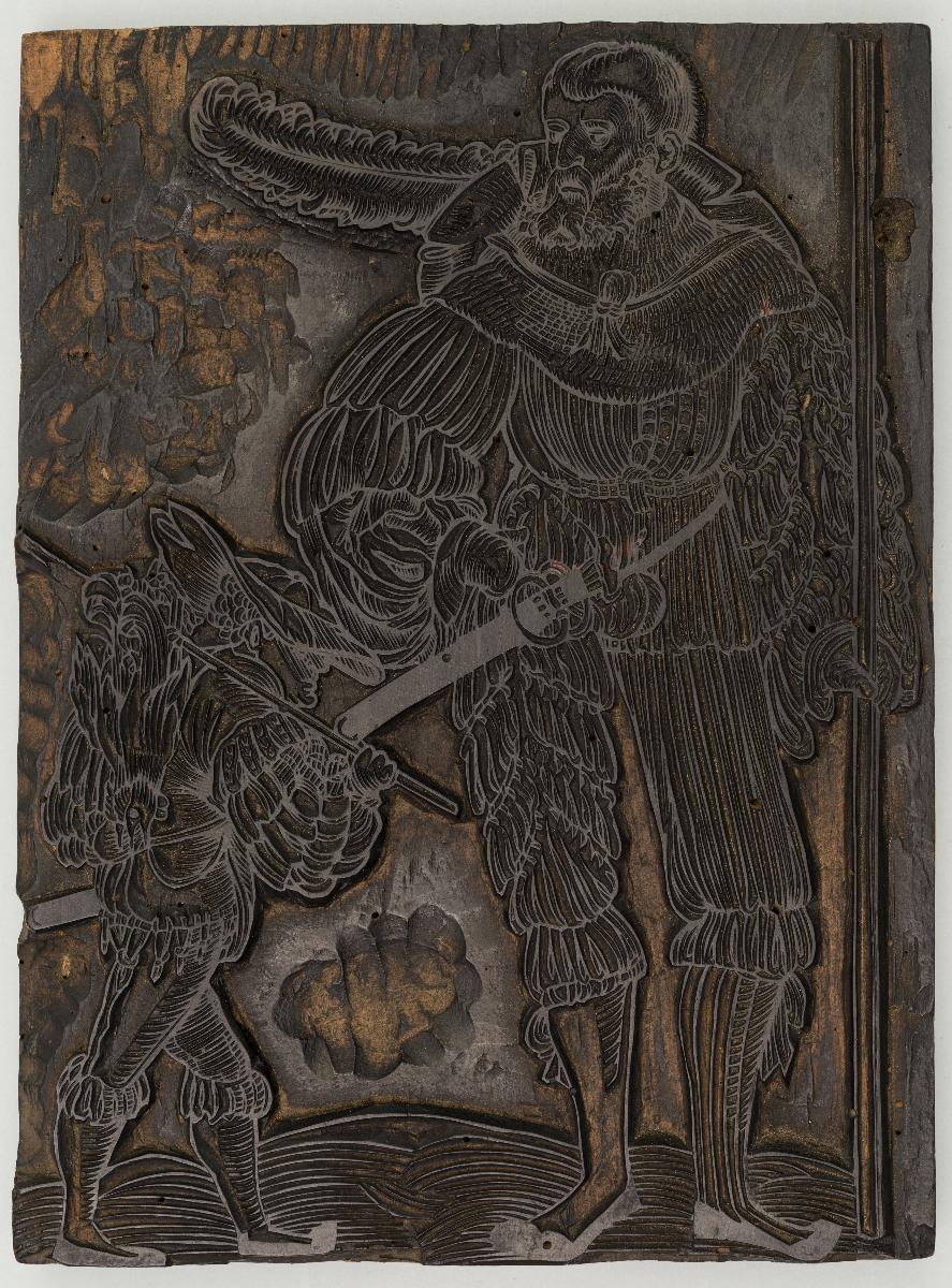 Landsknecht Clas Wintergrön und sein Sohn