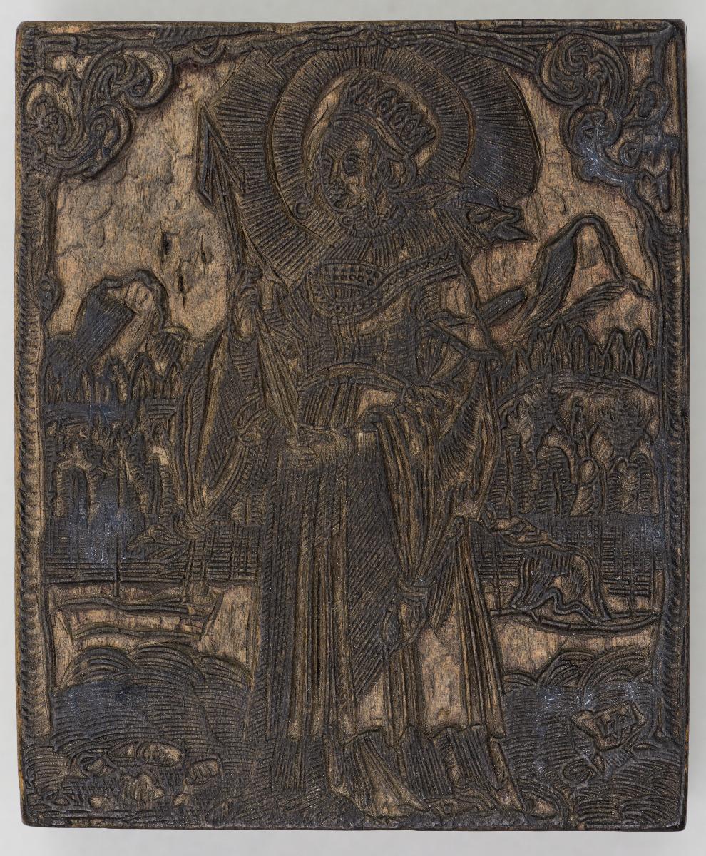 Hl. Agnes, Maria Magdalena, Mater Dolorosa, Maria, Anna selbdritt, Rochus, Bartholomeus, Judas, Philip, Johannes, Andreas, Gregor, Antonius, Sebastian, Christopherus, Stephan, Magarethe, Katharina, Ottilia, Ursula, Veronika (u.a.?)
(22 Stöcke)