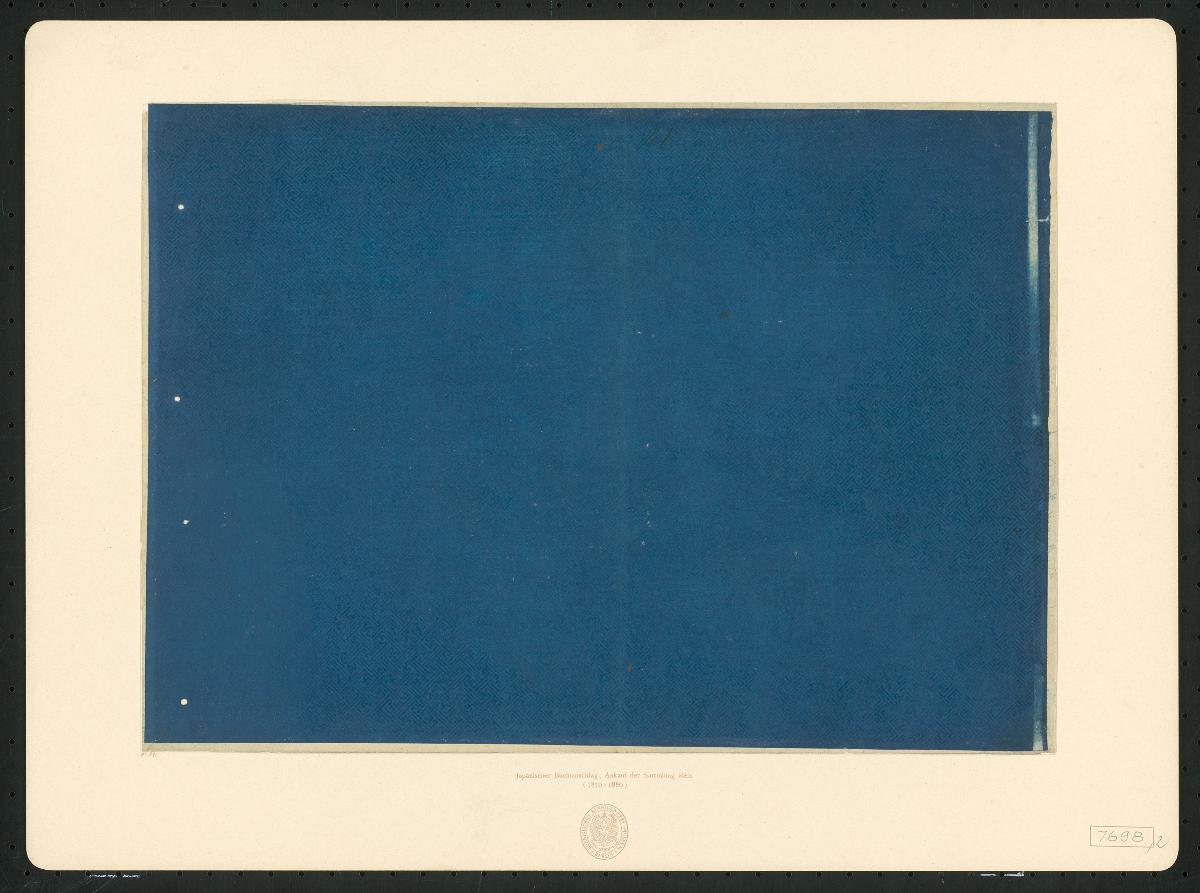Japanischer Buchumschlag (Hyoshi 表紙 Karazuri 空摺)