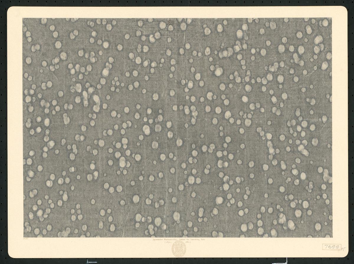 Japanischer Buchumschlag, Wassertropfenpapier (Mitsutamagami)