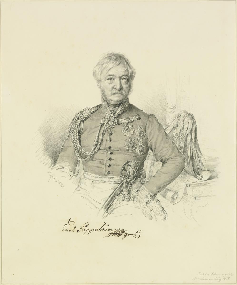Karl Graf Pappenheim, bayerischer General der Artillerie