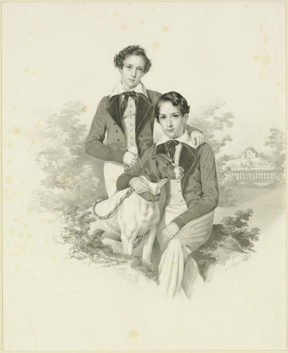 Karl Prinz von Schweden und Norwegen und Gustav Prinz von Schweden und Norwegen