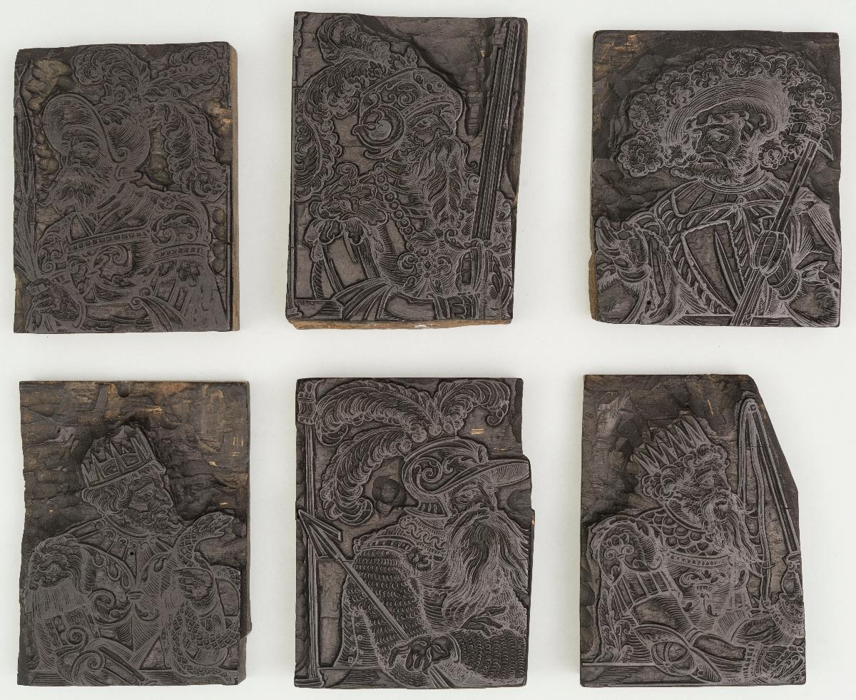 Tyrannen des AT: Sennacherb, Saul, Holofernes, Antiochus, Ahab, Nebukadnezar (6 Stöcke)