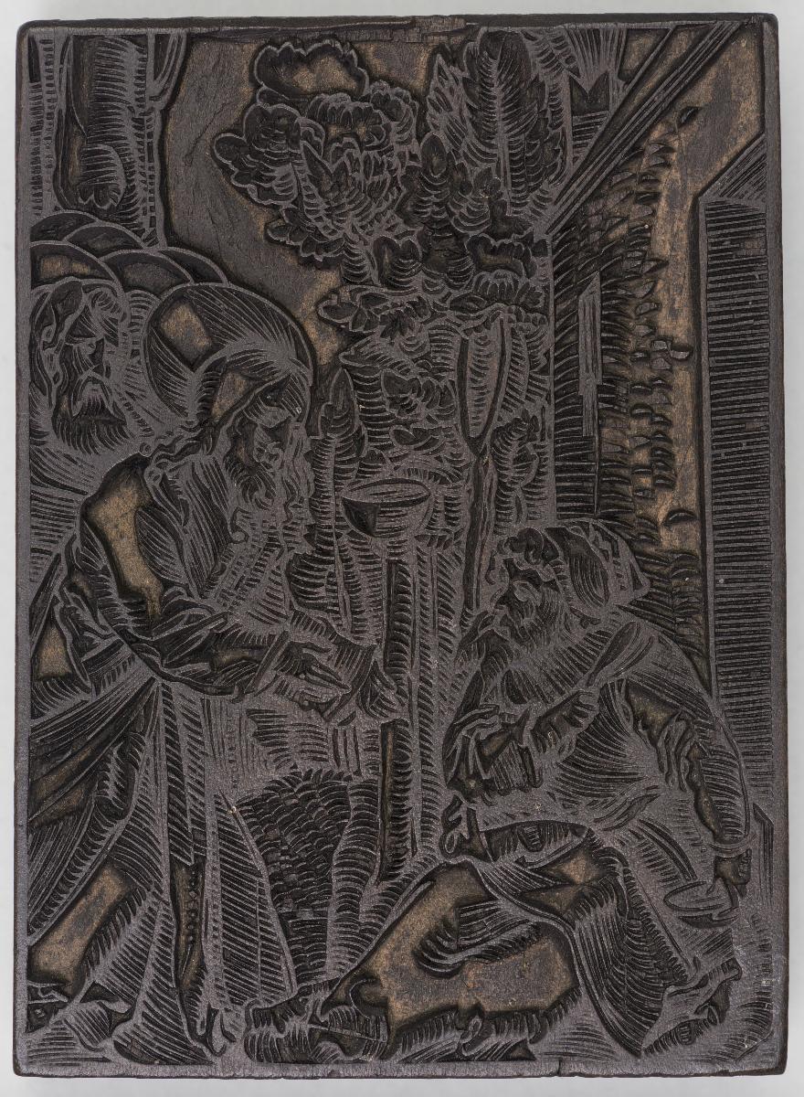 Biblische Szenen; (Eine davon zeigt Kaiser Max I., diese Horrak 752, Wolfgang von Maen, 360, 13; Eine weitere: Verrat des Judas von Maen, 360, 17. Vgl Burgkmair Kat. 1974)
(20 Stöcke)