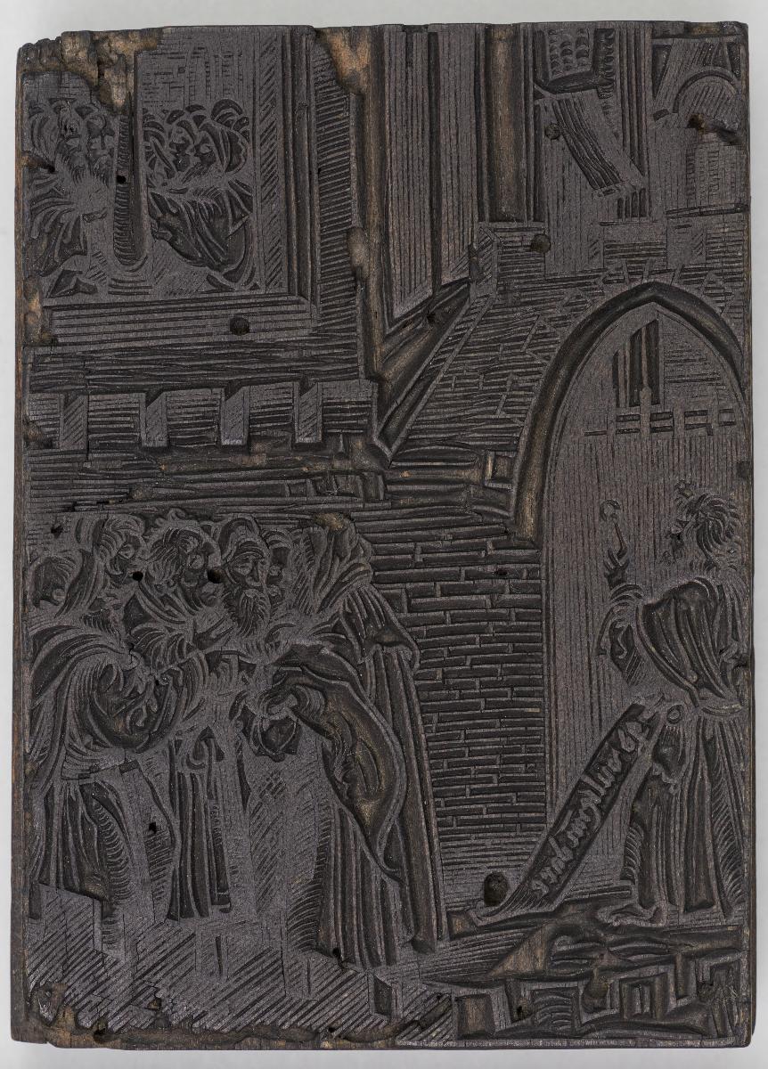 Biblische Szenen; (Eine davon zeigt Kaiser Max I., diese Horrak 752, Wolfgang von Maen, 360, 13; Eine weitere: Verrat des Judas von Maen, 360, 17. Vgl Burgkmair Kat. 1974)
(20 Stöcke)